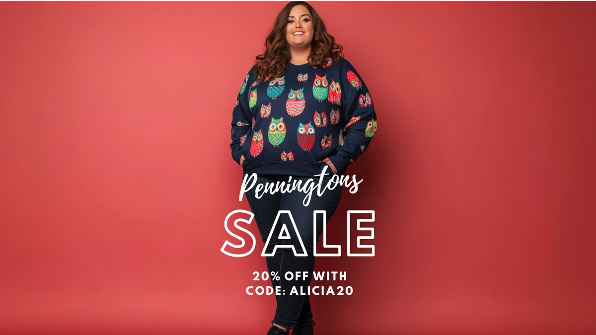 Save 20% OFF at #penningtons with code ALICIA20! 🛍️ Shop stylish, size-inclusive fashion and enjoy the savings.
Shop here👉ow.ly/xqZh50UlrPE

#Penningtons #PenningtonsCanada #SizeInclusive #FashionDeals #ShopStylish #InclusiveFashion #FashionSavings #FashionDiscount