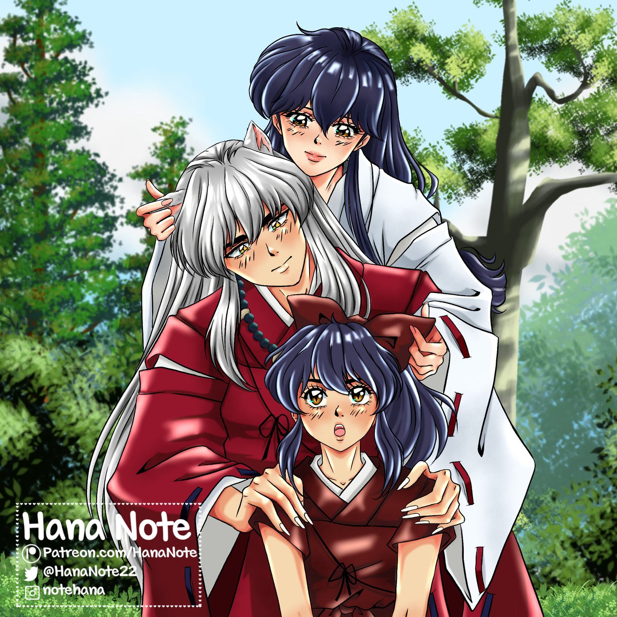 HanaNote22's tweet image. La familia unida.
InuKagMoro
#HanaNote #半妖の夜叉姫 #sesshorin #Sesshomaru #sesshomaruxrin #inuyasha #inukag  #HanyoNoYashahime #犬夜叉 #もろは #もろは ♡ #犬夜叉