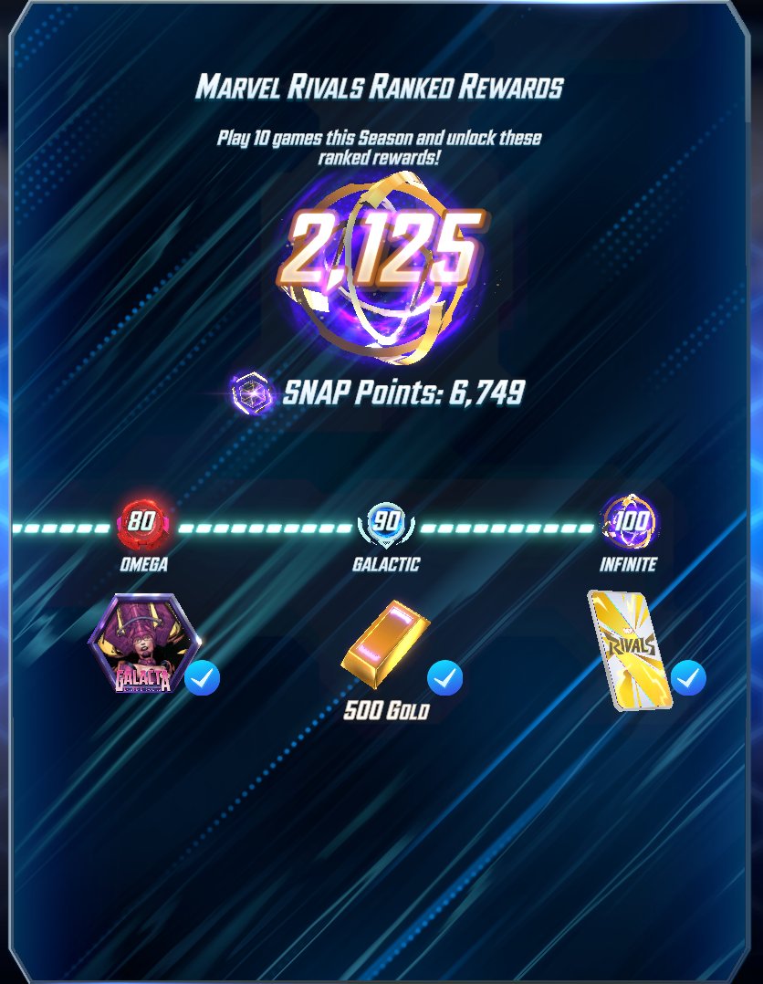 Depriesticles's tweet photo. Just hit infinite for the season! Galacta made the climb way easier than other seasons. Vid incoming within the next few days. #MarvelSNAP https://t.co/BxyPbrhOCS