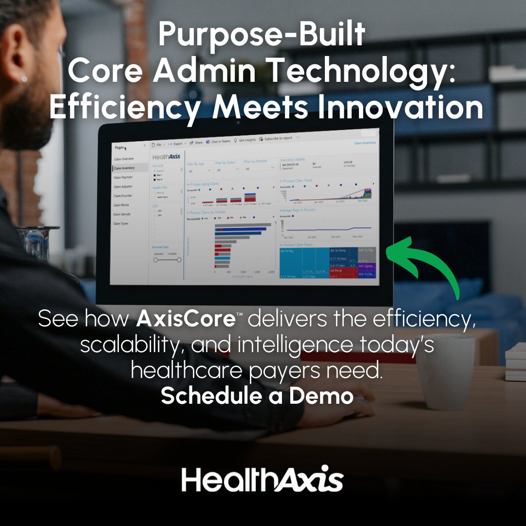 healthaxis's tweet photo. AxisCore™ transforms #HealthcareAdministration with #SmartTechnology, #scalability, &amp; #OperationalExcellence. Streamline operations, reduce costs, &amp; achieve better outcomes. 

Schedule a demo: https://t.co/qtaKd78EGA #HealthTech #Healthcare #HealthcarePayers #CoreAdmin https://t.co/2EHzAGlXpu