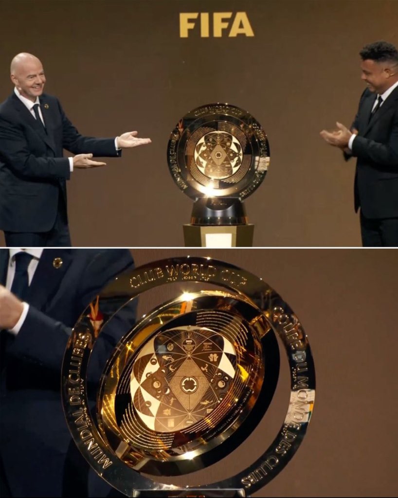 🏆🌍 EL TROFEO DEL MUNDIAL DE CLUBES.