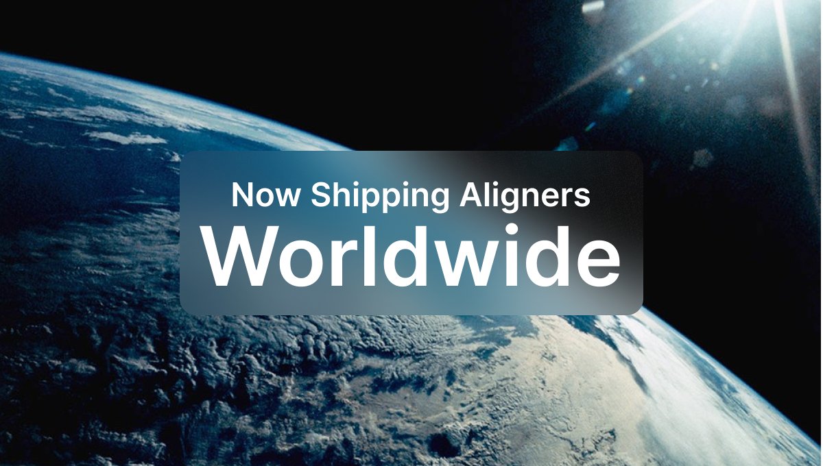 Now you can order ArchForm aligners from more countries around the world.
In addition to the 🇺🇲 USA, we can now ship to:
🇪🇺 EU region 🇨🇦 Canada 🇧🇷 Brazil 🇲🇽 Mexico 🇳🇴 Norway 🇨🇭 Switzerland 🇬🇧 UK 🇦🇺 Australia 🇦🇪 UAE 🇸🇦 Saudi Arabia 🇮🇱 Israel 🇪🇬 Egypt 🇮🇩 Indonesia 🇵🇭 
and more.