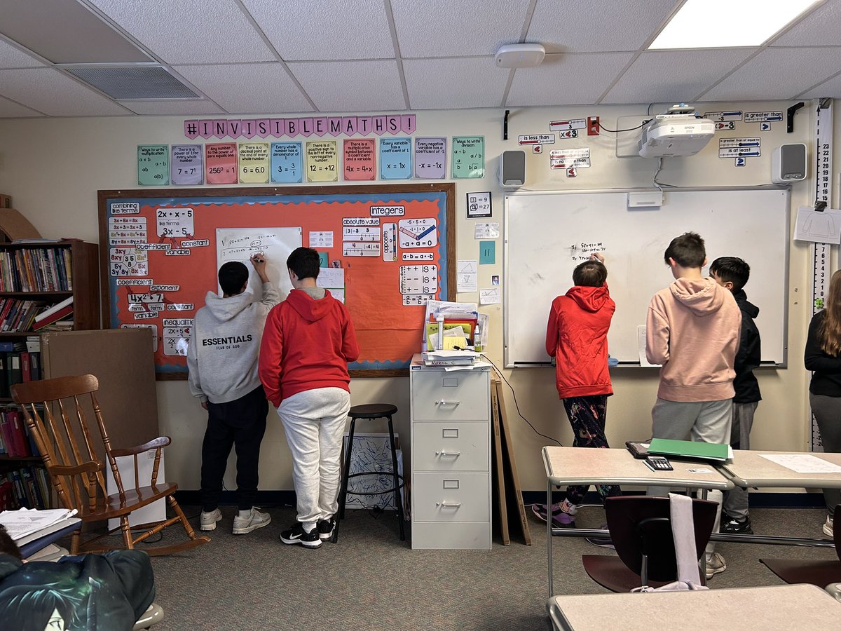 SrmMath's tweet photo. All our triangle work! #ilovemath #math8 #try-angle 😉 @SRMWarriors @pgliljedahl https://t.co/2MBWUlbPKt