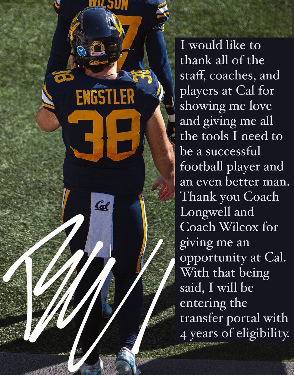 Bobby Engstler (@bobbyengstler) on Twitter photo I’m entering the transfer portal with 4 years eligibility.
Combo UA All-American 
#AGTG I’m entering the transfer portal with 4 years eligibility.
Combo UA All-American 
#AGTG