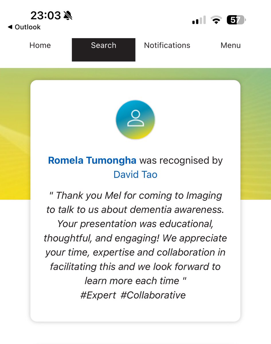 It's always the dementia care team's pleasure to educate our colleagues about the kind of care our patients with dementia deserve to receive. Thank you, Imaging Dept in Wembley Diagnostic Centre and David Tao for appreciating our effort :)