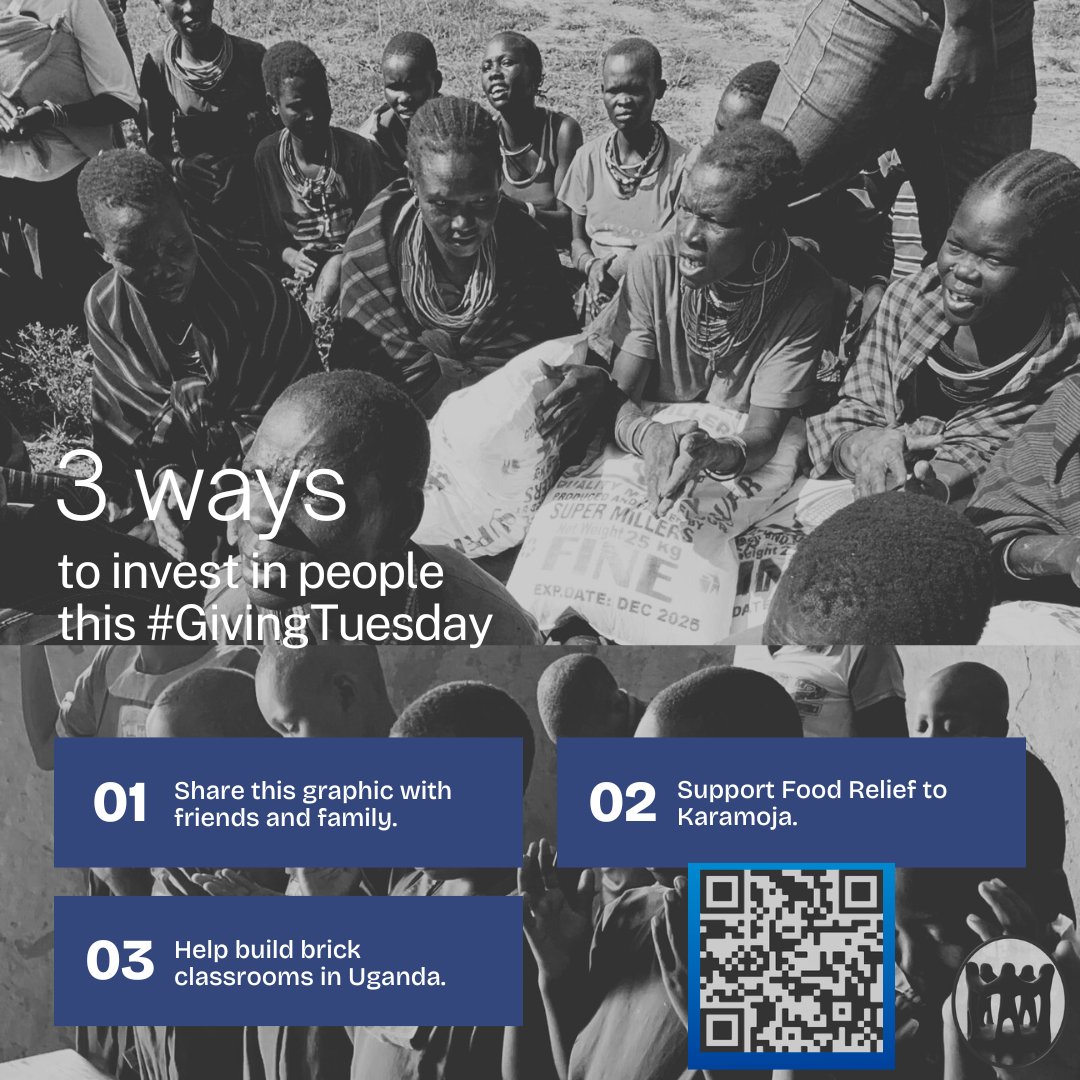 Thank you for journeying with us this Giving Tuesday. By giving to TCI, you are not just investing in projects _ you're investing in people. So far, we have raised 0.392% ; We invite you to prayerfully consider helping these precious people by scanning the QR Code