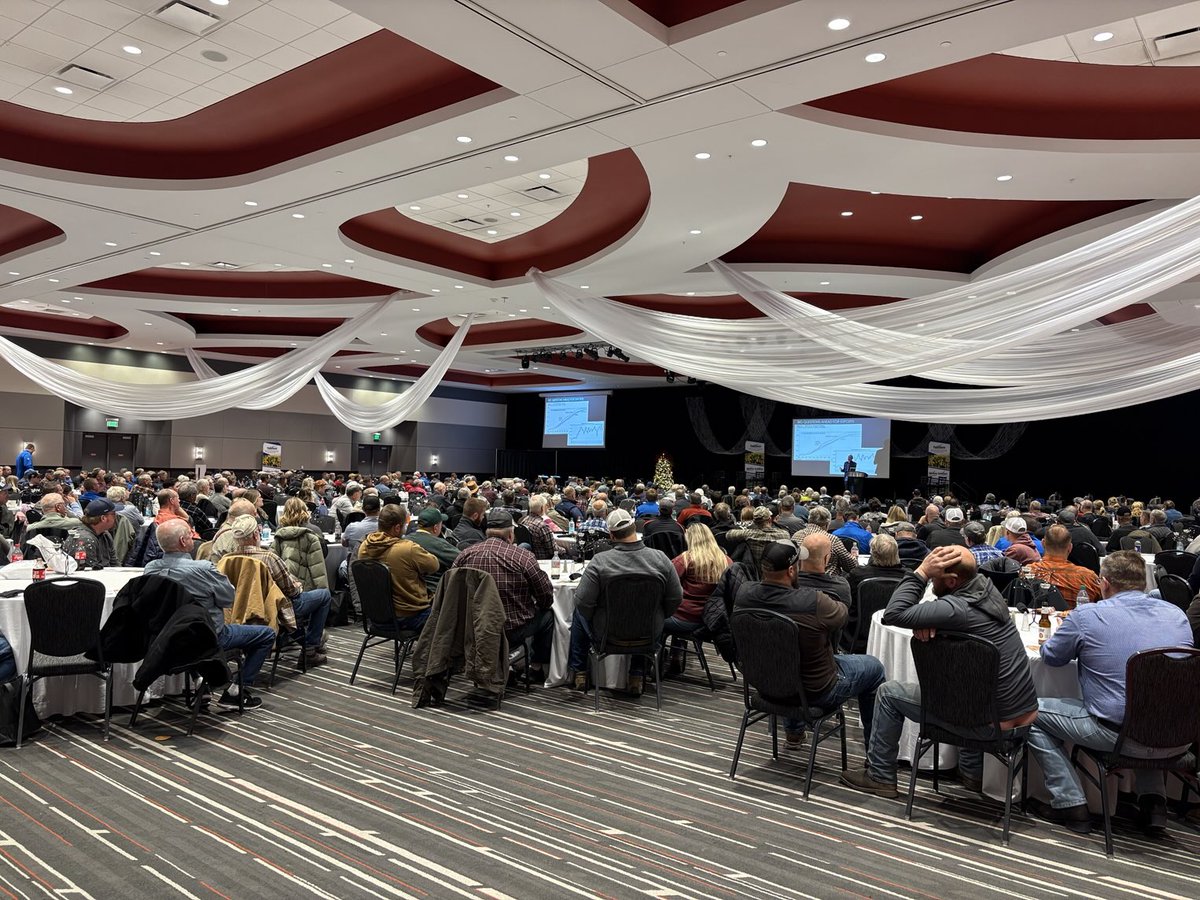 Craig Patty (@craigpatty24) on Twitter photo Huge turnout for <a href="/RVCooperative/">River Valley Cooperative</a> 2025 Ag Outlook! Great speakers! Awesome event! Huge turnout for <a href="/RVCooperative/">River Valley Cooperative</a> 2025 Ag Outlook! Great speakers! Awesome event!
