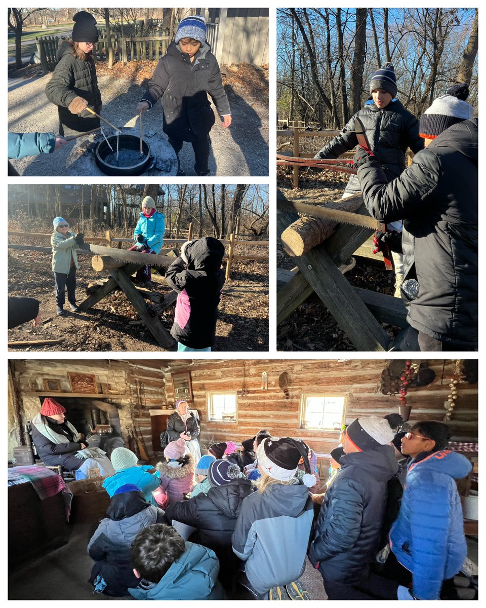 Today we took a step back in time, diving into the pioneer experience! From a one-room schoolhouse to packing only the most important essentials, we explored the grit &amp; determination it took to settle the American West! 🤠🕯️🐑 #commitmENt #BetterTogether #EveryOneEveryDay