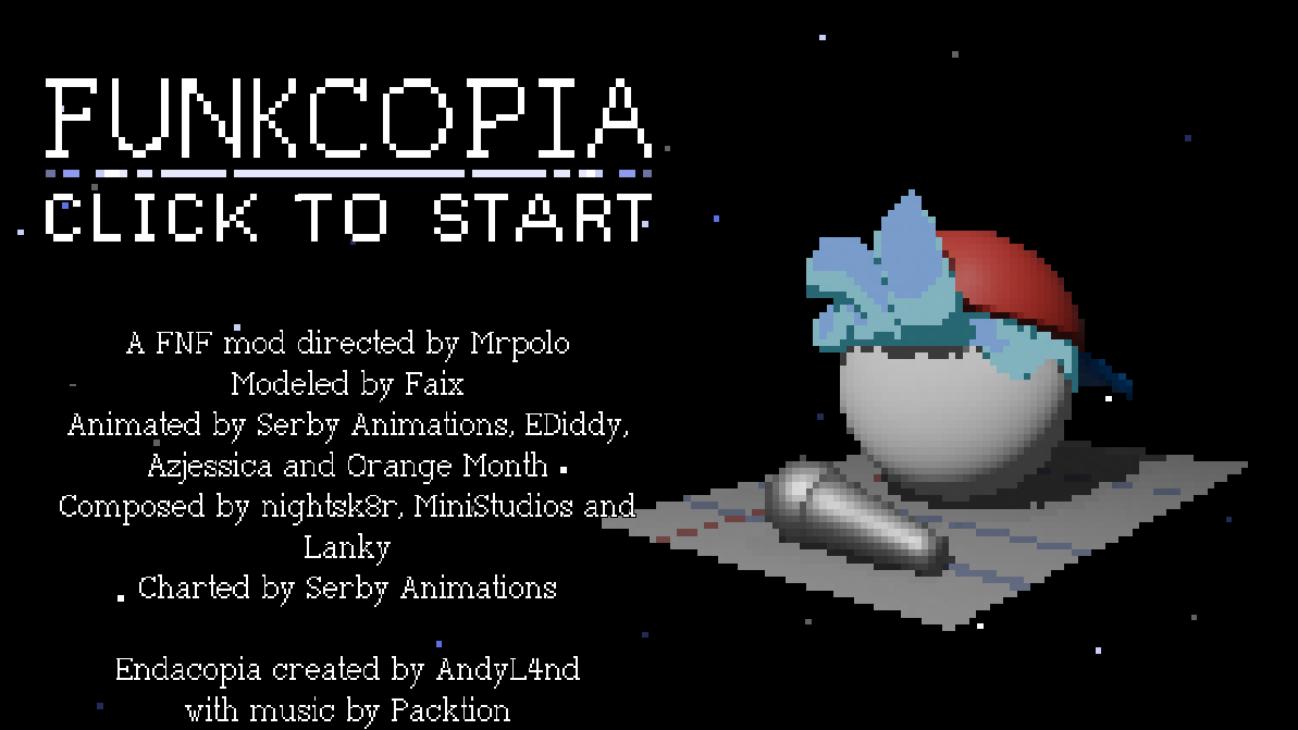 MrpoloOfficial's tweet photo. Funkcopia - WE GOT A 3D MODELER

say hello to @ItsFaix! our new 3D modeler for Funkcopia! he makes really good 3D models like LOOK AT THIS.
make sure to check his stuff out!
#fnf #endacopia #funkcopia #fridaynightfunkin https://t.co/V6G1KjI86D