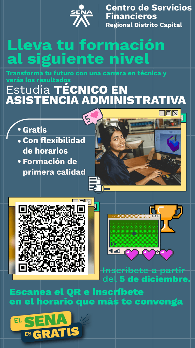 easoto09's tweet photo. 🚨No esperes más y estudia en el SENA, formación gratuita y de calidad en diversas áreas. #CSF #SENAEsGratis #TuFuturoSena https://t.co/mM0VKZUYI7