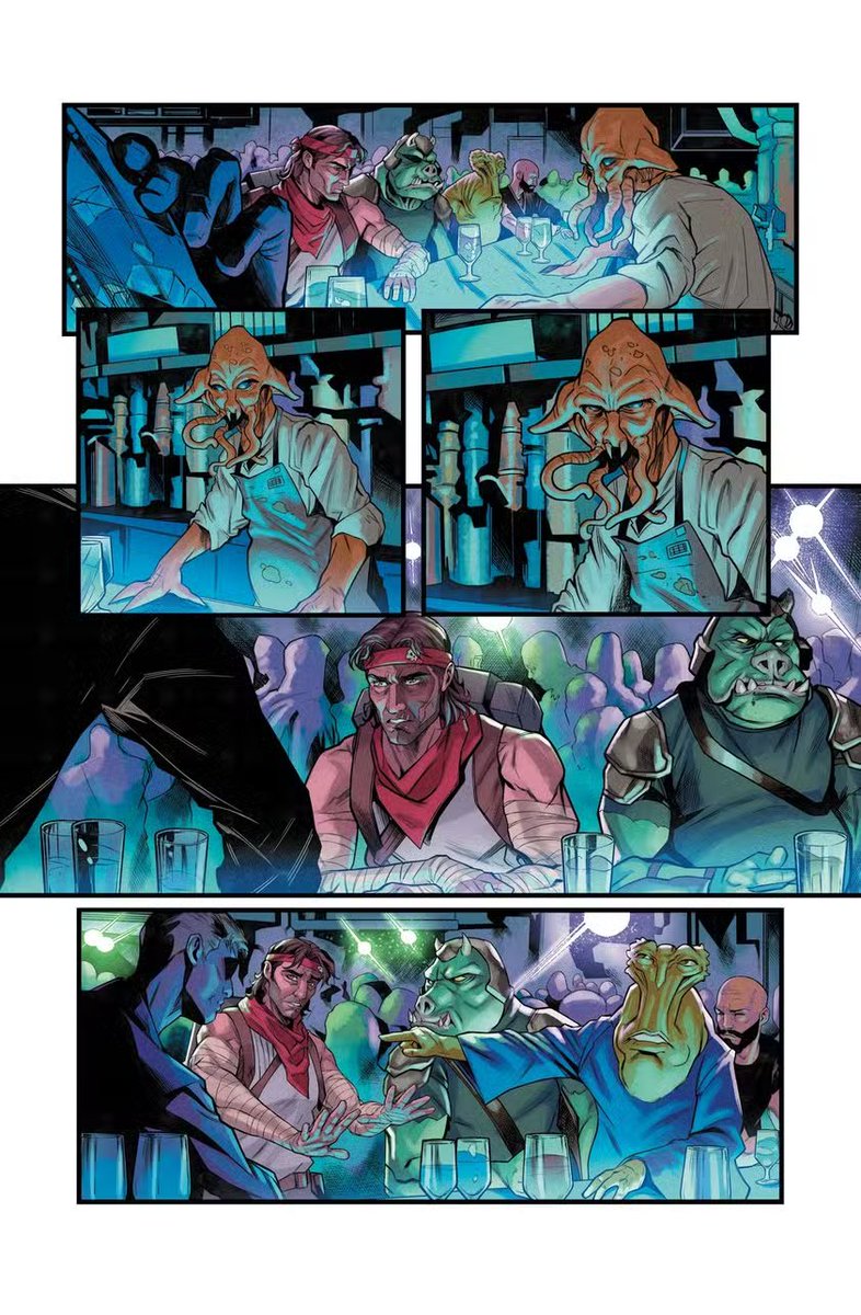 Hey hey!

I showed you some BAD BATCH: GHOST AGENTS #1 earlier today, so...

How about some more exclusive first looks? Here's two more pages!

Don't forget to tell your comic shop to have this in stock come February!