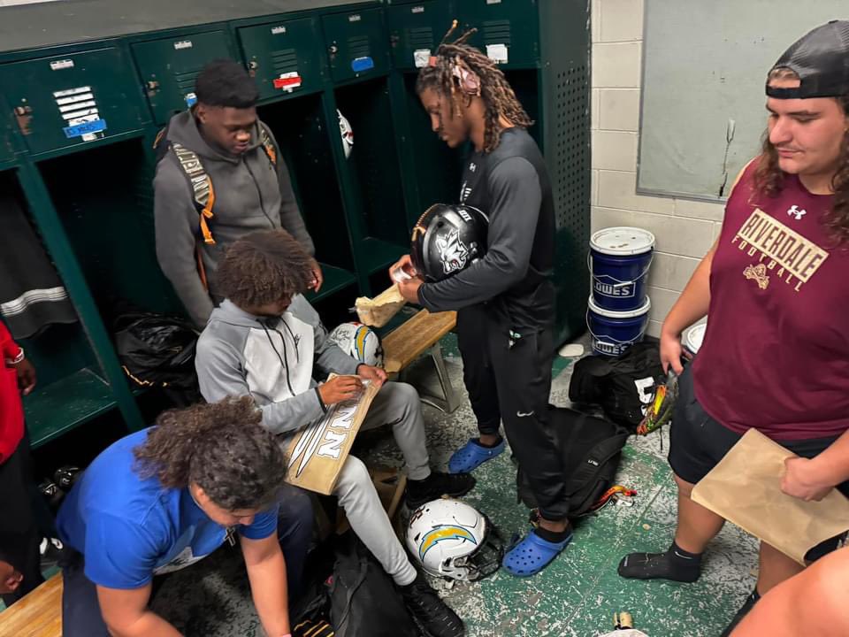 NFMHS_Football's tweet photo. It’s been a great week of practice! Looking forward to our all stars getting after on Monday! #BuiltDifferent #GoBigRed #RotaryAllStars #LeeCounty https://t.co/VpJ7uHXBNn