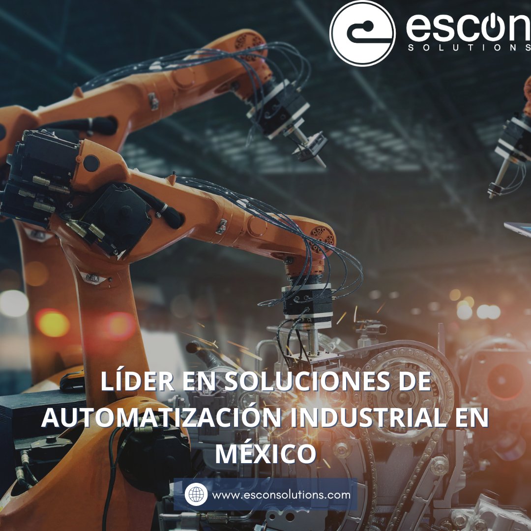 EsconSolutions's tweet photo. ⚙️ ESCON: Líder en Soluciones de Automatización Industrial en México 🇲🇽

🚀 Haz que tu empresa avance con las mejores soluciones de automatización industrial. ¡Contáctanos y lleva tu producción al siguiente nivel! 

#AutomatizaciónIndustrial #LíderEnAutomatización #Industria40 https://t.co/QPfuw1hpwv