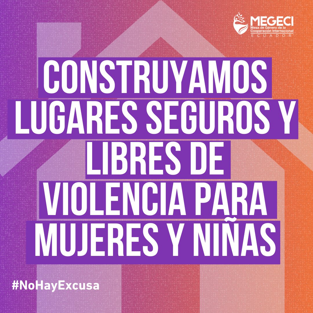 MEGECIEcuador's tweet image. Construir lugares seguros y libres de violencia para mujeres y niñas es una responsabilidad compartida. Cada acción cuenta para construir un entorno donde el respeto, la paz y la igualdad prevalezcan. 💜 #NoHayExcusa #16DíasDeActivismo #MEGECIEc