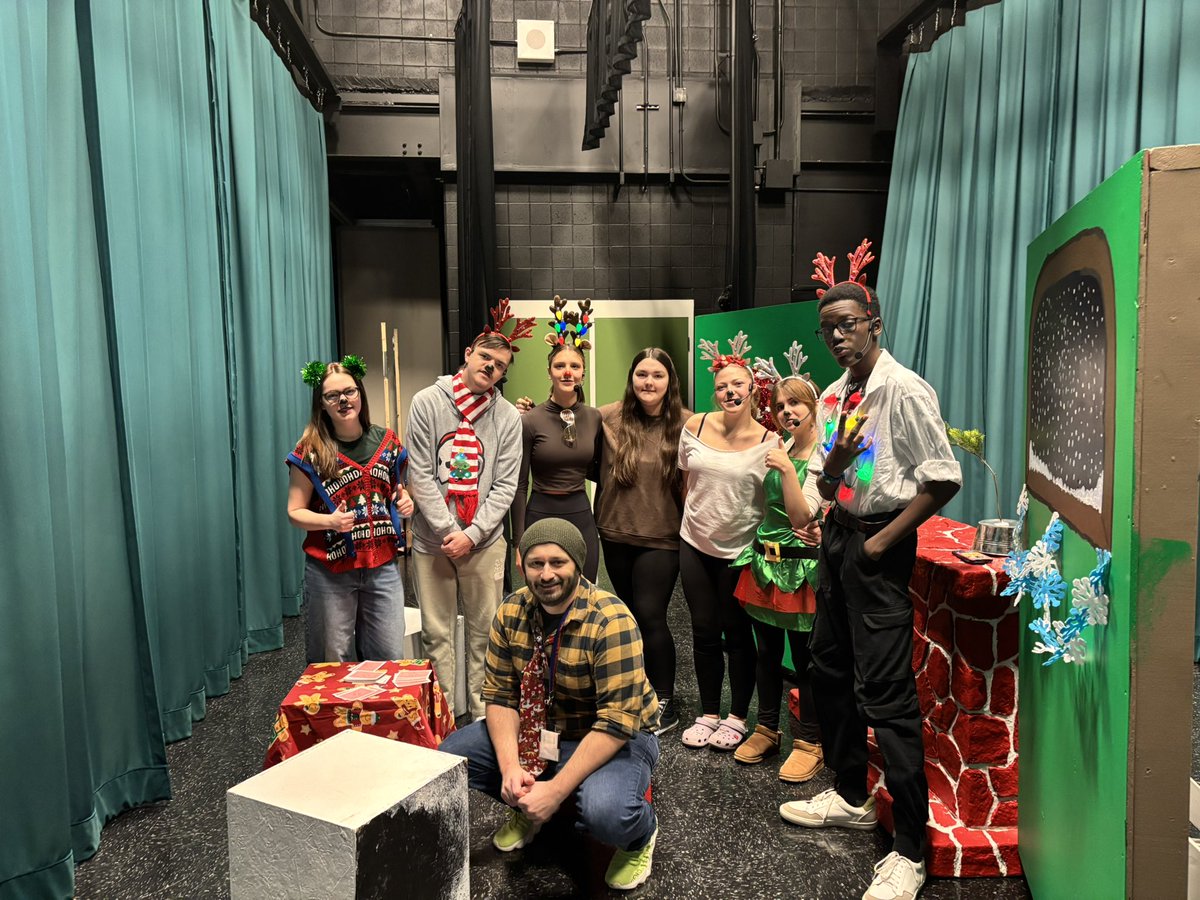 Super proud of this group of students. For most of them, it was their first time being involved in a “theatre show” - and for all of them they were asking “what’s next for the drama club?”. Here’s to Drama Fest and beyond…. <a href="/WVHWarriors/">Waterford Valley High School</a> Holiday showcase.