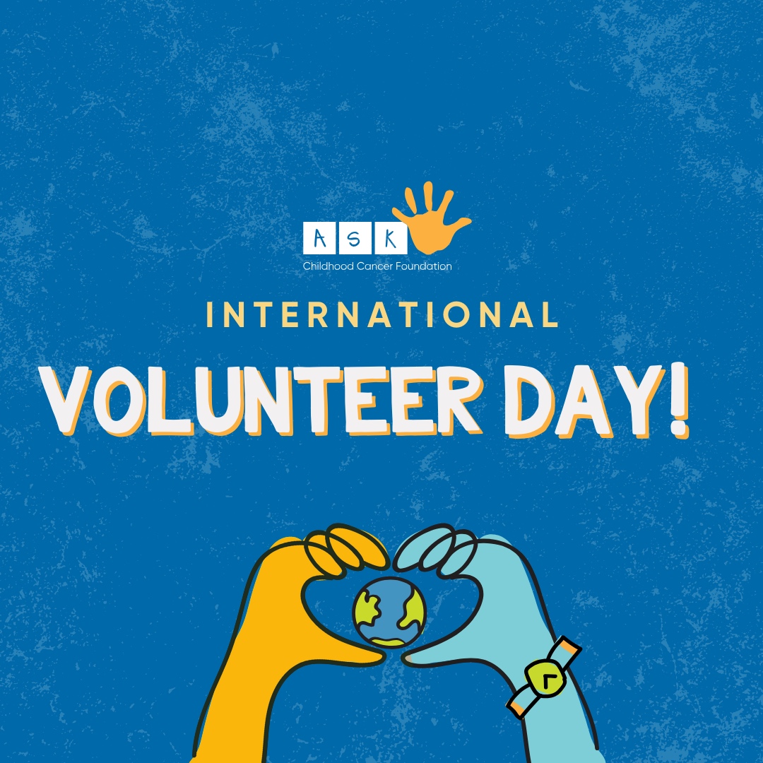 ASK_CCF's tweet photo. Happy #InternationalVolunteerDay 🎗️

From the very beginning, ASK Volunteers have been the driving force behind everything we do. ASK was founded in 1975 by a group of parents with kids receiving cancer treatment at the Children's Hospital of Richmond at VCU. This passionate ... https://t.co/lD8hey01zl
