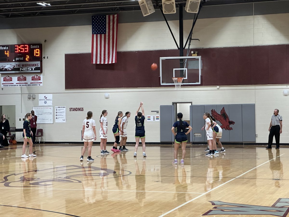 Lady Warhawks are fighting hard against Lakeside. Go Warhawks. #warhawksrule.