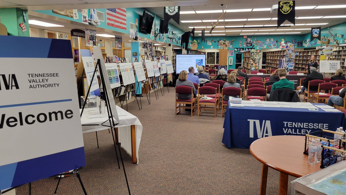 Last chance to join us in person for the IRP process! We are at Virginia High School in Bristol,  VA tonight. Comment period is open through December 11.