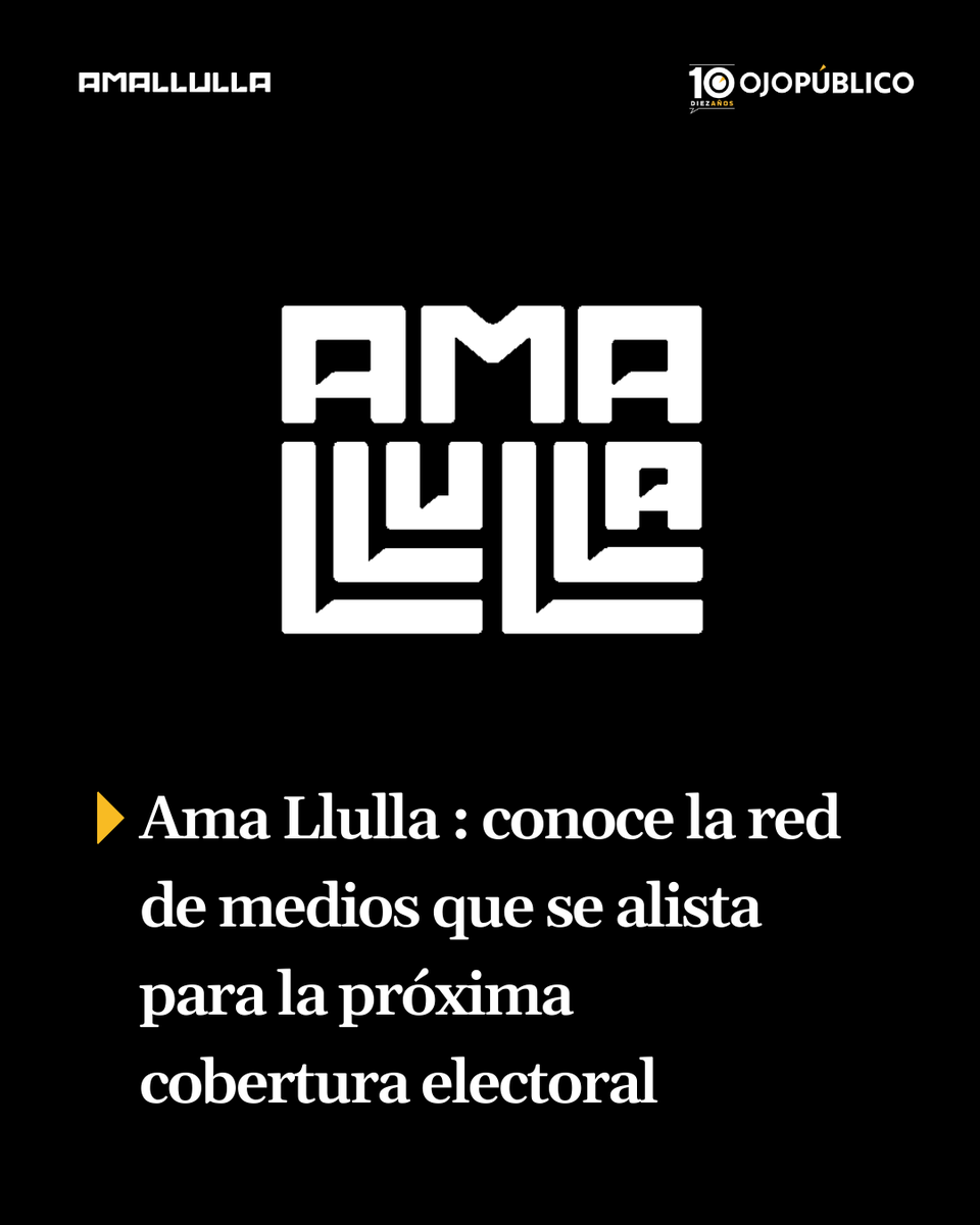 Red_AmaLlulla's tweet photo. ¡Reactivamos la red #AmaLlulla!

Iniciamos una nueva etapa contra la desinformación usando #IA.

Junto a 19 aliados radiales de la Amazonía y los Andes generamos y difundimos verificaciones en lenguas originarias, con la herramienta de @Ojo_Publico, #QuispeChequea.🧵 https://t.co/zghMWiIcpc