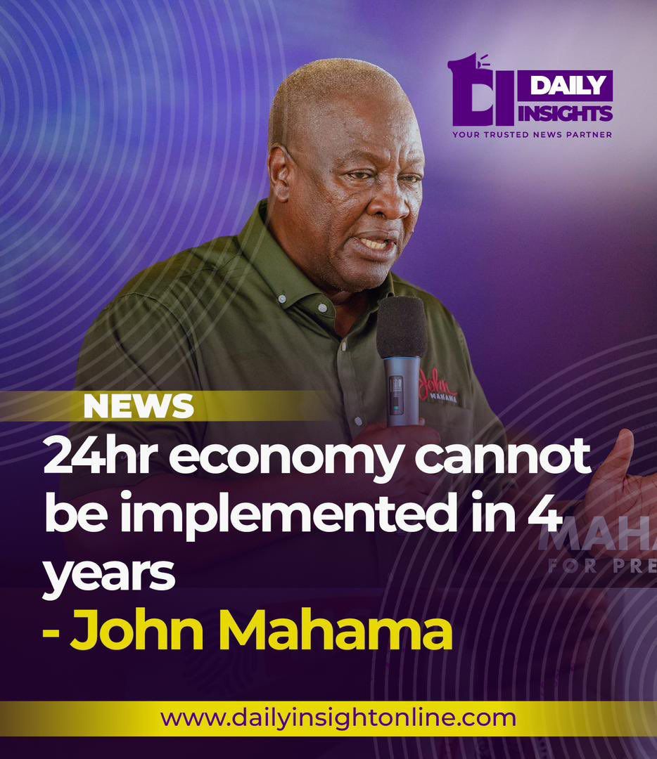 Now he says 24hr economy cannot be implemented in 4 years.
Drankmani  is a fraud, 
#TrustBawumia
#BawumiaForPresident