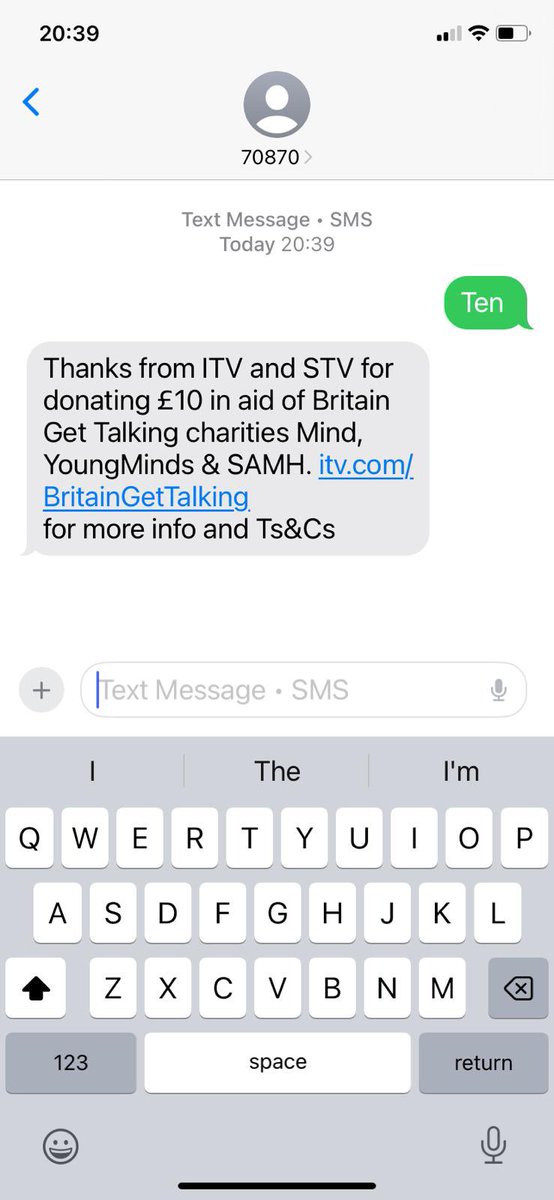 TEAMDENISEWELCH's tweet photo. Loving @loosewomen #talkathon such a good cause too! Text ten to 70870 to donate £10 all in the aid of mental health. @MindCharity @YoungMindsUK #loosewomen https://t.co/e13cGL7j2g