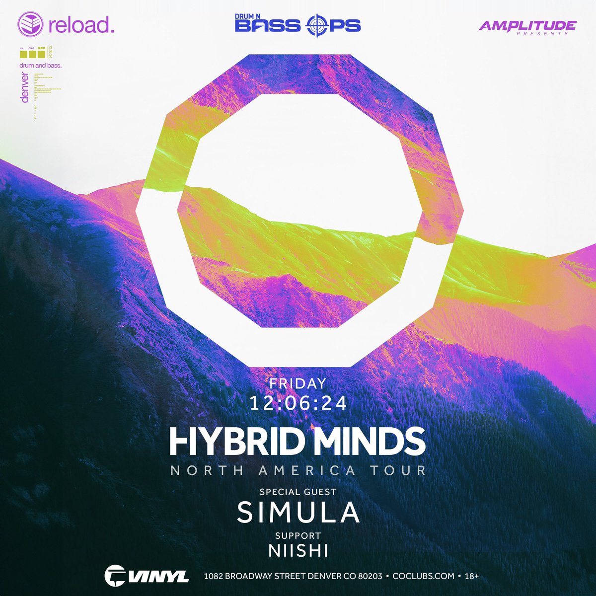 HYBRID MINDS + SPECIAL GUEST SIMULA IS SOLD OUT