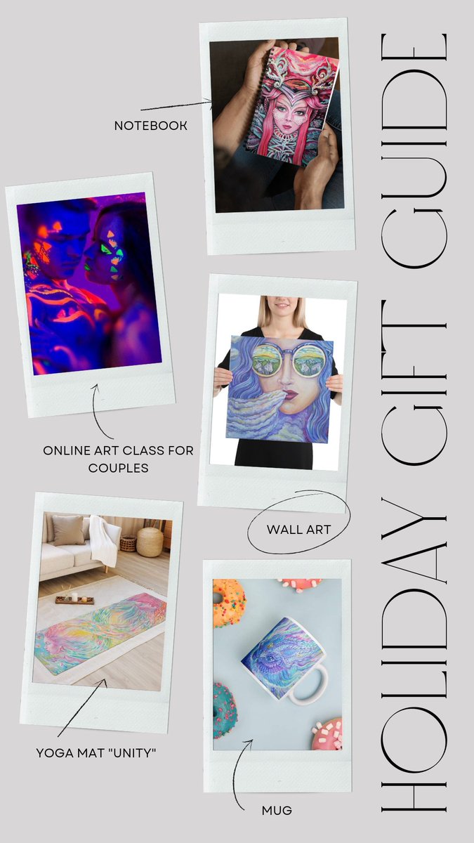 Explore our holiday gift guide featuring unique unisex gifts for teens and young adults, all showcasing the mesmerizing art of Lana Chromium. 

lana-chromium-shop.squarespace.com/lana-chromium-…

#art #gifts #shopping #Collectibles #lanachromium