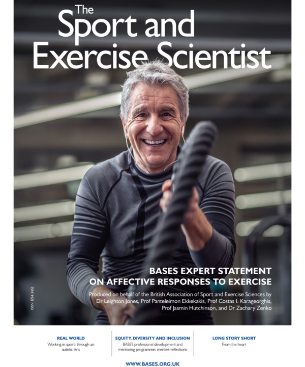 Panteleimon ("Paddy") Ekkekakis (@ekkekakis) on Twitter photo The Dec 24 issue of The Sport & Exercise Scientist features the @basesuk Expert Statement on Affective Responses to Exercise (members-only), developed under the leadership of <a href="/Dr_LJones/">Leighton Jones</a> by <a href="/Ekkekakis/">Panteleimon ("Paddy") Ekkekakis</a>, <a href="/SAVIBrunel/">Brunel SAVI Group</a>, <a href="/DrJazzbop/">Jasmin Hutchinson</a>, & Z. Zenko. Thanks to <a href="/stuart_biddle/">Stuart Biddle</a> & <a href="/nanettemutrie/">Nanette Mutrie</a> The Dec 24 issue of The Sport & Exercise Scientist features the @basesuk Expert Statement on Affective Responses to Exercise (members-only), developed under the leadership of <a href="/Dr_LJones/">Leighton Jones</a> by <a href="/Ekkekakis/">Panteleimon ("Paddy") Ekkekakis</a>, <a href="/SAVIBrunel/">Brunel SAVI Group</a>, <a href="/DrJazzbop/">Jasmin Hutchinson</a>, & Z. Zenko. Thanks to <a href="/stuart_biddle/">Stuart Biddle</a> & <a href="/nanettemutrie/">Nanette Mutrie</a>