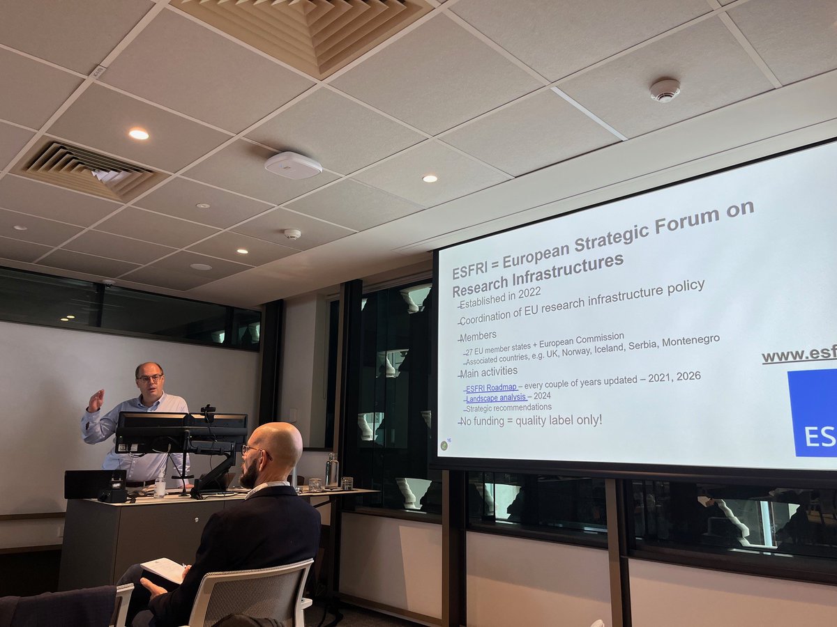 Ondrej Hradil (@ohradil) on Twitter photo Last day of #ICRI2024 week. ELIXIR side event „Euro-Australian research infrastructure collaboration in the molecular life sciences“ hosted by <a href="/UQ_News/">UQ News</a>. Presenting the landscape of <a href="/ESFRI_eu/">ESFRI_eu</a> research infrastructures in Health and Food.
<a href="/ELIXIREurope/">ELIXIR Europe</a> <a href="/AusBiocommons/">Australian BioCommons</a> <a href="/MUNI_Science/">MUNI Science</a> Last day of #ICRI2024 week. ELIXIR side event „Euro-Australian research infrastructure collaboration in the molecular life sciences“ hosted by <a href="/UQ_News/">UQ News</a>. Presenting the landscape of <a href="/ESFRI_eu/">ESFRI_eu</a> research infrastructures in Health and Food.
<a href="/ELIXIREurope/">ELIXIR Europe</a> <a href="/AusBiocommons/">Australian BioCommons</a> <a href="/MUNI_Science/">MUNI Science</a>