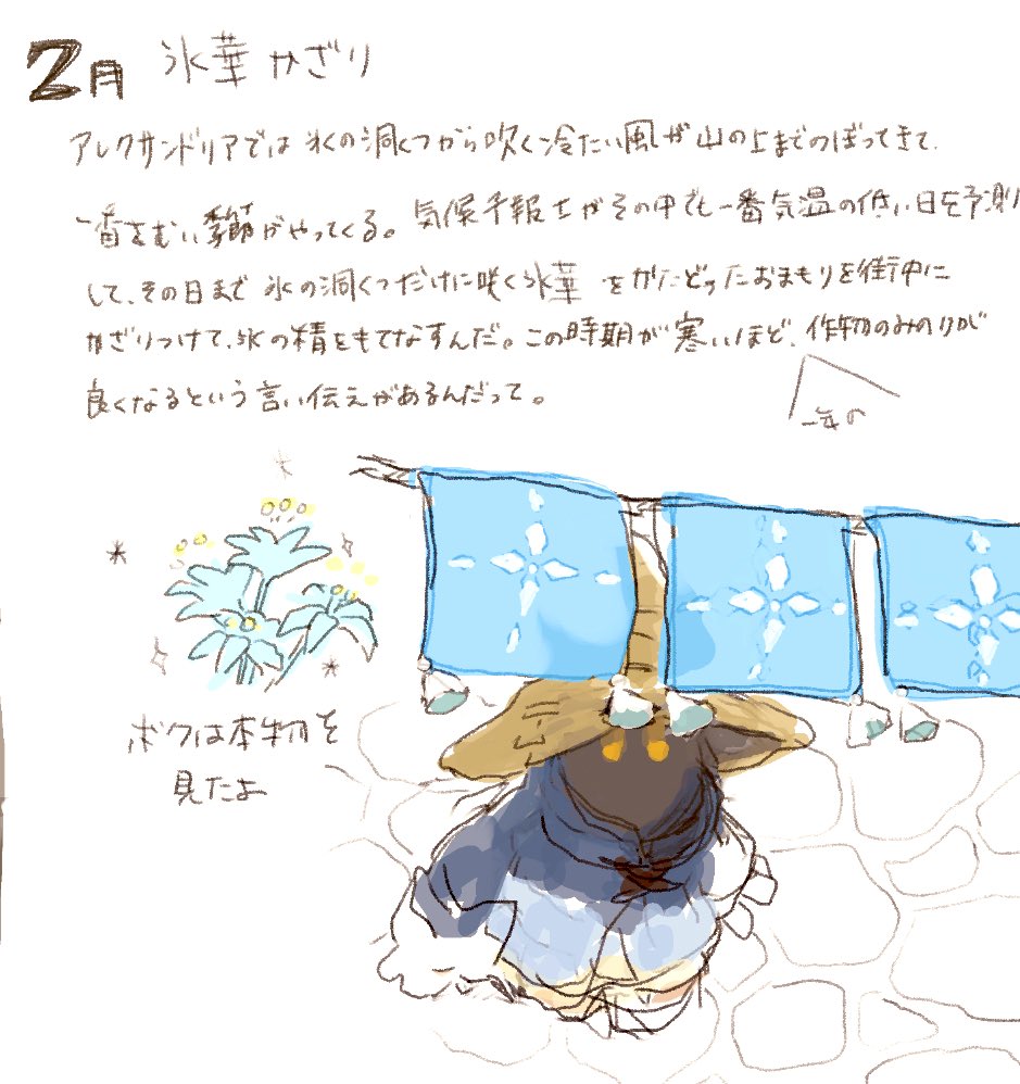 開き直って全て妄想書いたら楽しい…(字がひどい) 