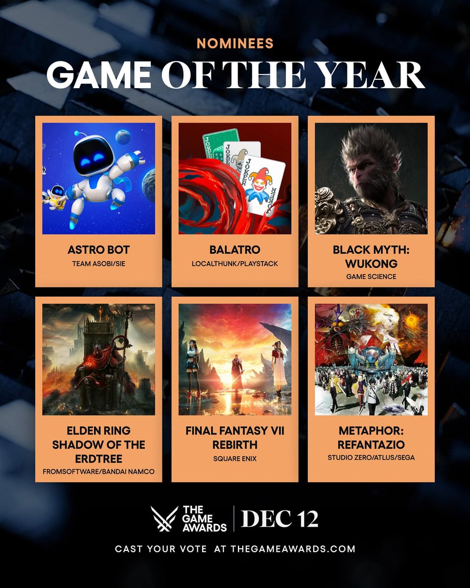 Really wish it could be #AstroBot, but let's be real—it’s probably going to be some predictable pick again... #TheGameAwards