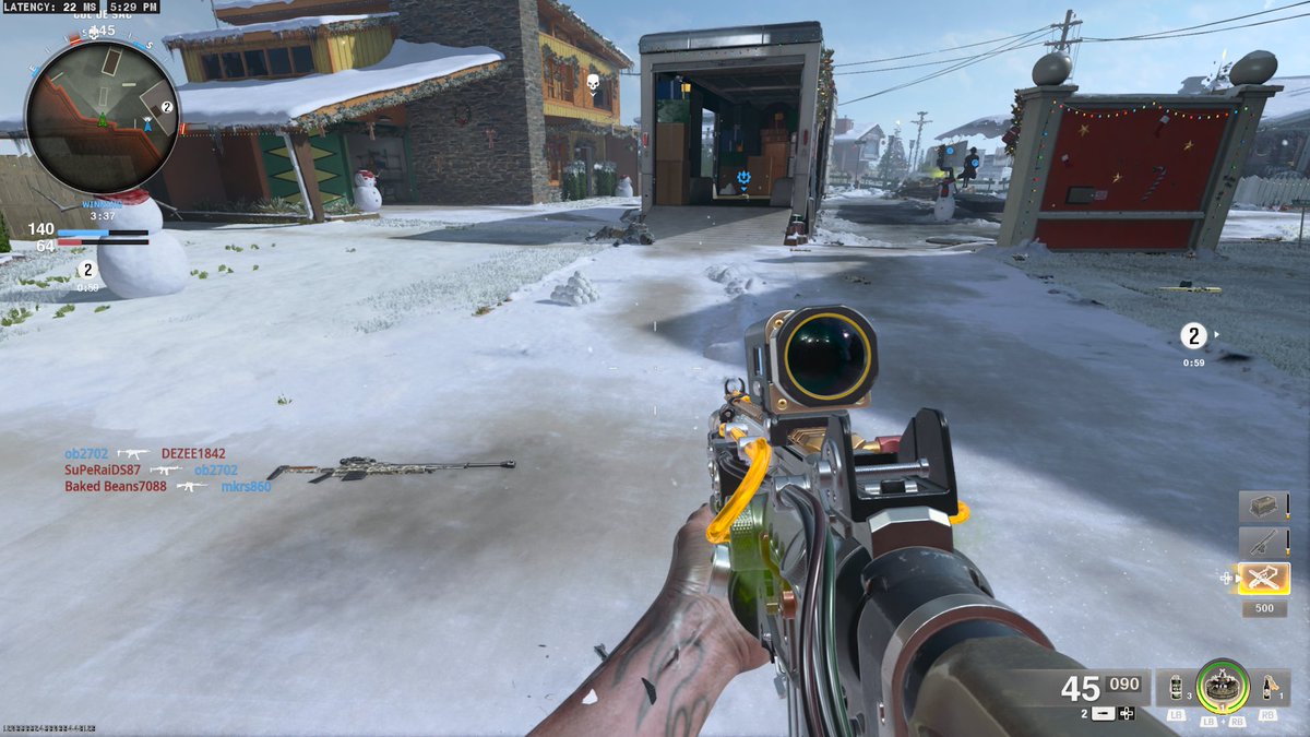 CodyPeck5's tweet photo. @Activision I think the new map is already bugged…… nuketown holiday Xbox x/s https://t.co/MkCrpB2uQf