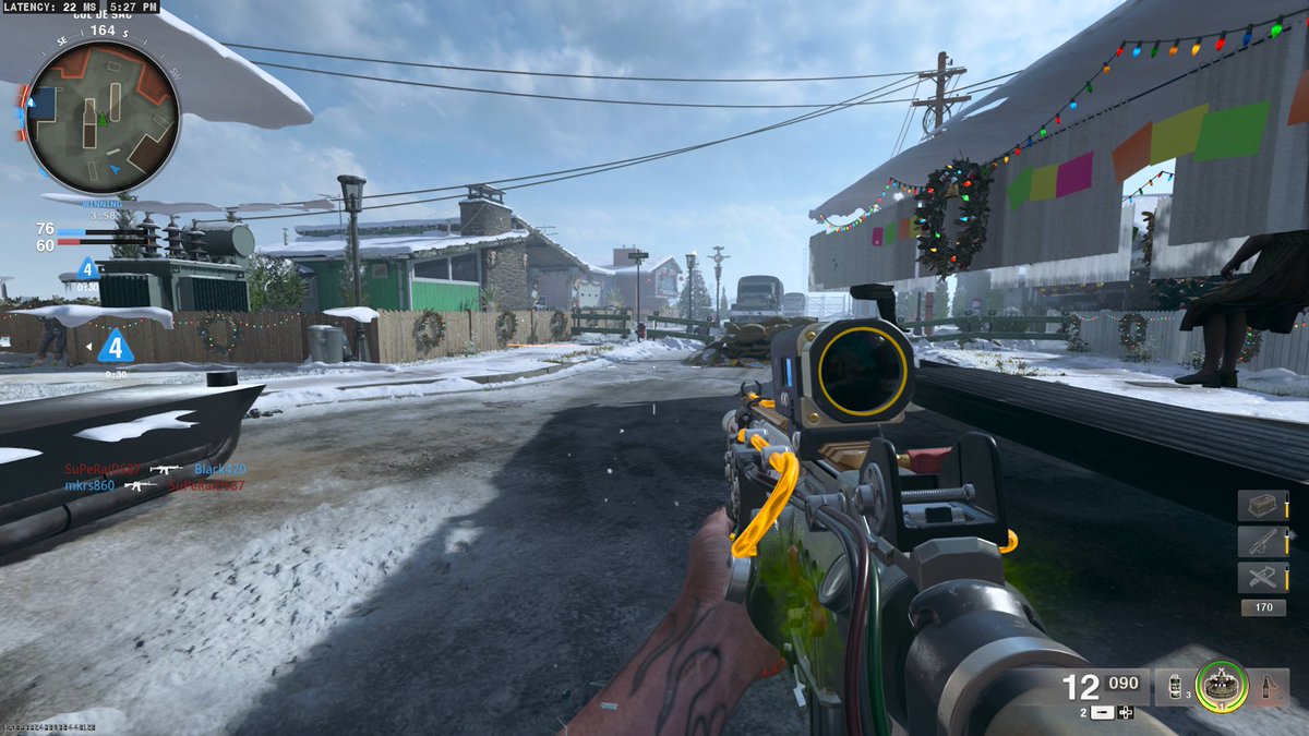 CodyPeck5's tweet photo. @Activision I think the new map is already bugged…… nuketown holiday Xbox x/s https://t.co/MkCrpB2uQf