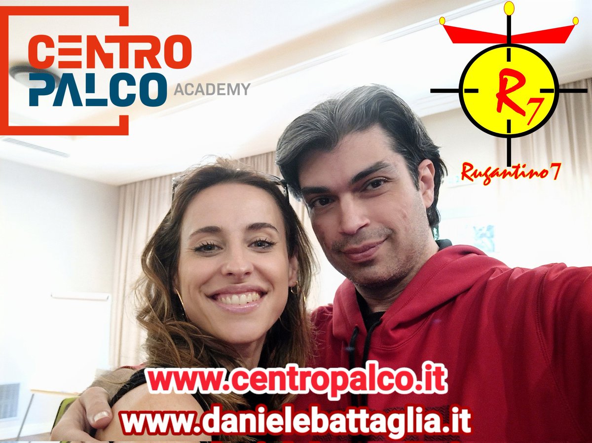 Rugantino7's tweet photo. Insieme a Chiara Dimaggio, bellissima e bravissima collega di @centropalco_academy
🎬🎭📽️😎
#italia #italy #italy🇮🇹 #danielebattaglia #danieleantoniobattaglia #rugantino7 #actors #attori #attoriitaliani #actores #presentatori #showmen #cantanti #canto #danza #artist https://t.co/FavZ2St1vf