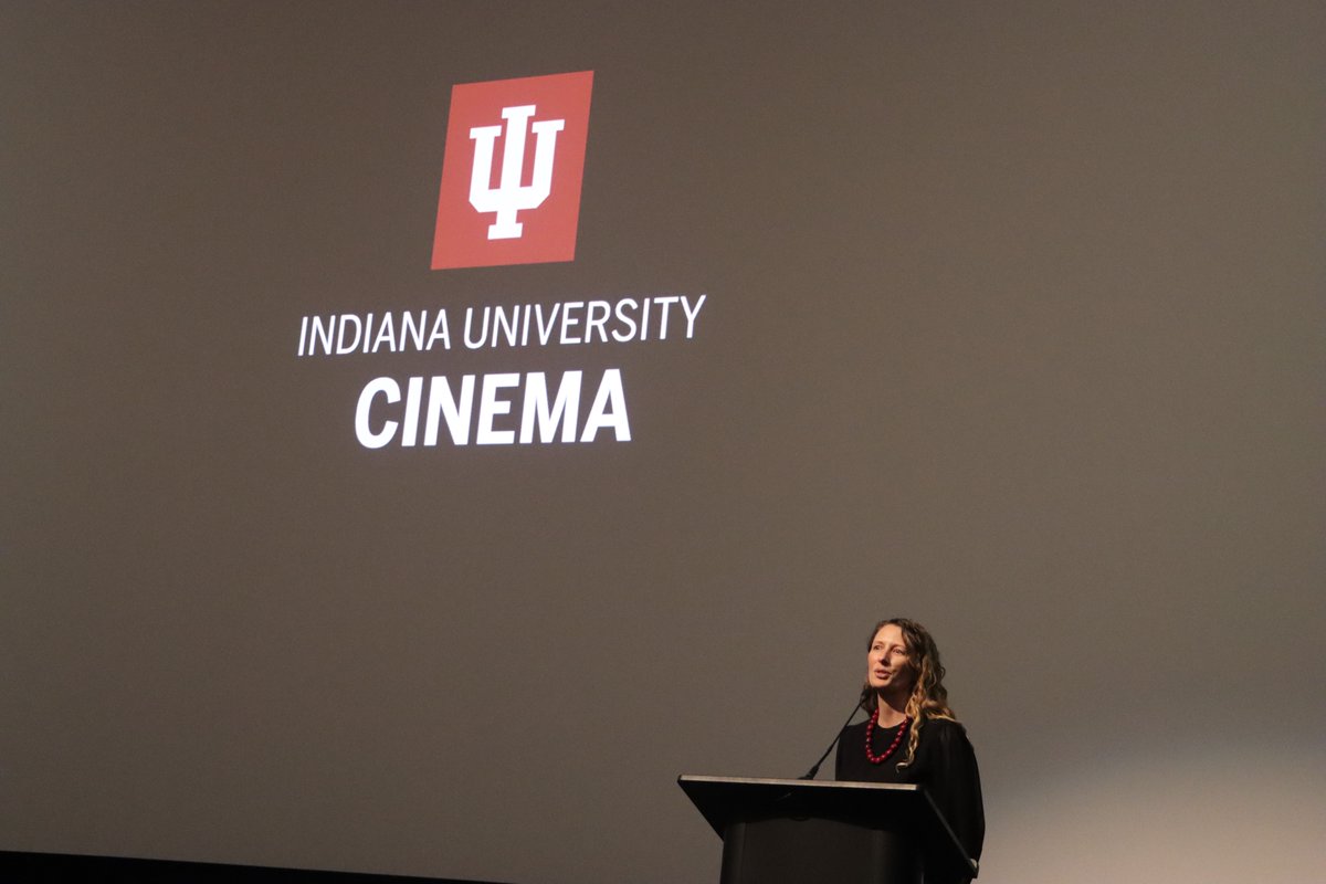 WebsCorneille's tweet photo. Friendly chat last night w/ Mountains’ actors Sheila Anozier &amp; Atibon Nazaire in front of scholars &amp; students at @IUcinema. The authenticity of their characters &amp; stellar performances caught everyone’s praise. Thanks @iufolklore Prof. @AftertheDance for this evening of arts. 1/2 https://t.co/QPmb10wPdV