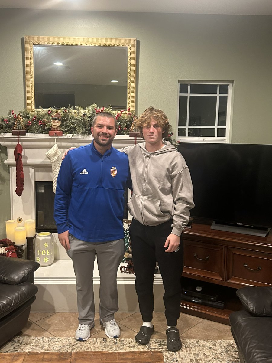 Thank you <a href="/CoachKikel/">James Kikel</a> for stopping by my house yesterday. It was great seeing you again and learning more about the United States Merchant Marine Academy.