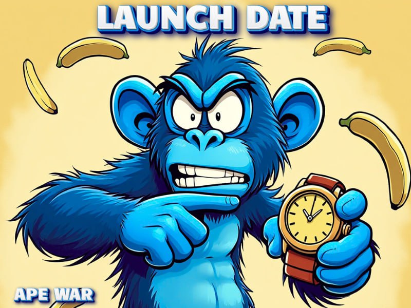 apewar_sol's tweet photo. We’re launching on PUMPFUN 🚀 after months of preparation and hard work! Official CA will ONLY be shared on our socials—stay tuned and stay safe! 🐵🍌

Get ready to join the $APEWAR revolution. The jungle awaits! 🌴⚡ #APEWAR #PumpFun #CryptoLaunch https://t.co/PB4s3yxXWi