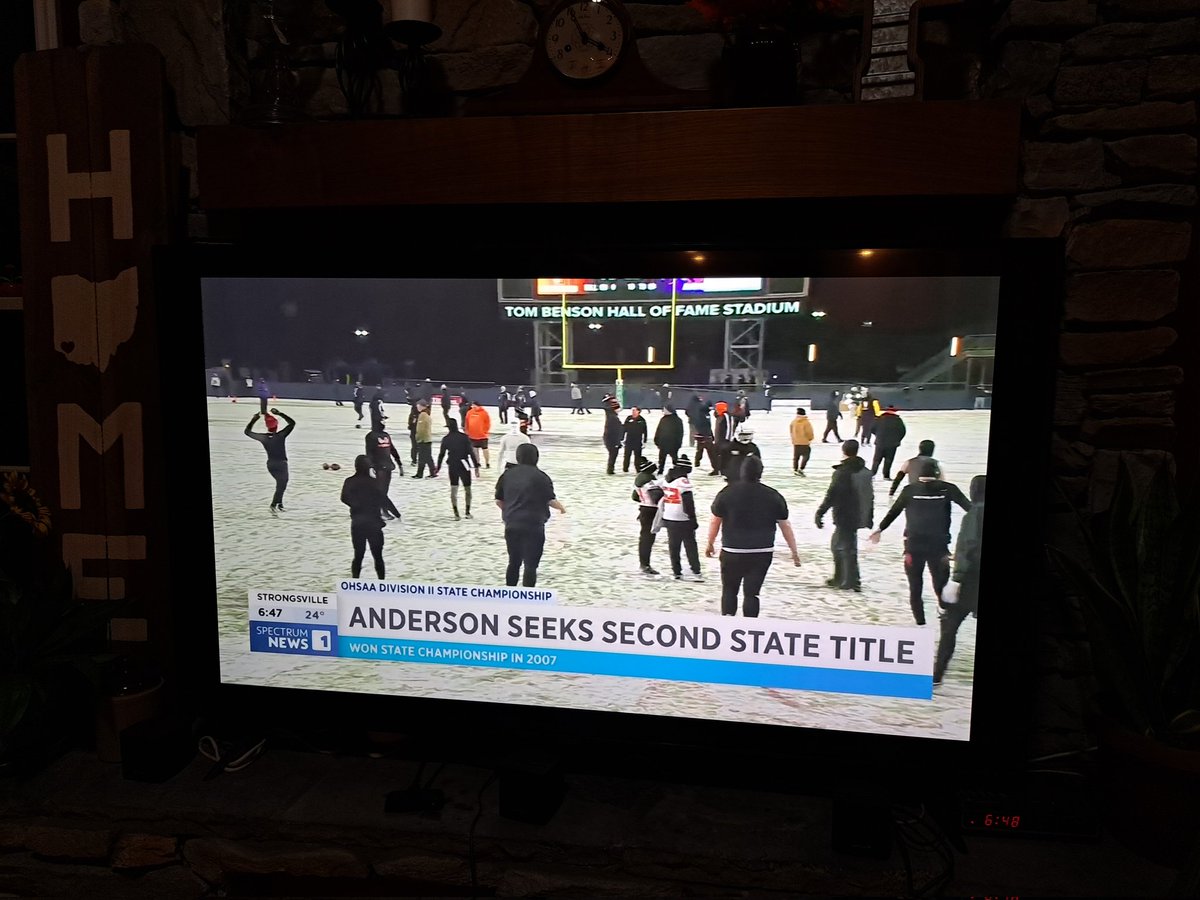 Fouss's tweet image. I'm bummed that I couldn't make the trip to Canton but I'm excited to watch @AndersonRaptors play in the state final tonight! Go Raps!