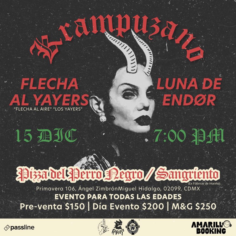 Acompáñanos al último show que tendremos este año junto con nuestros amigos de Luna de Endør. Vamos a despedir 2024 con esta posada que estamos organizando para ustedes. Evento para todas las edades. passline.com/eventos/krampu…