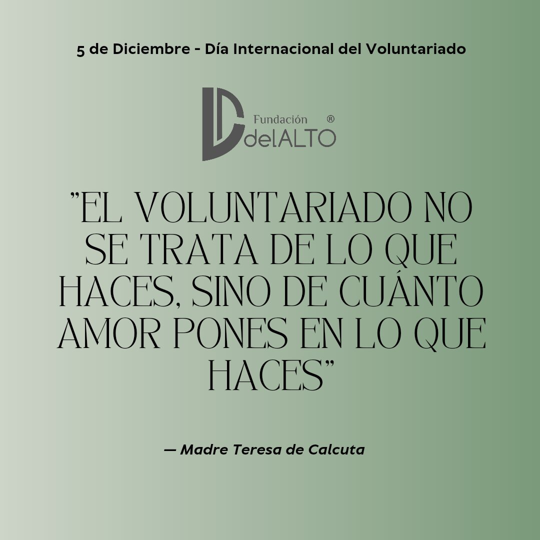 Fundación delALTO tweet media