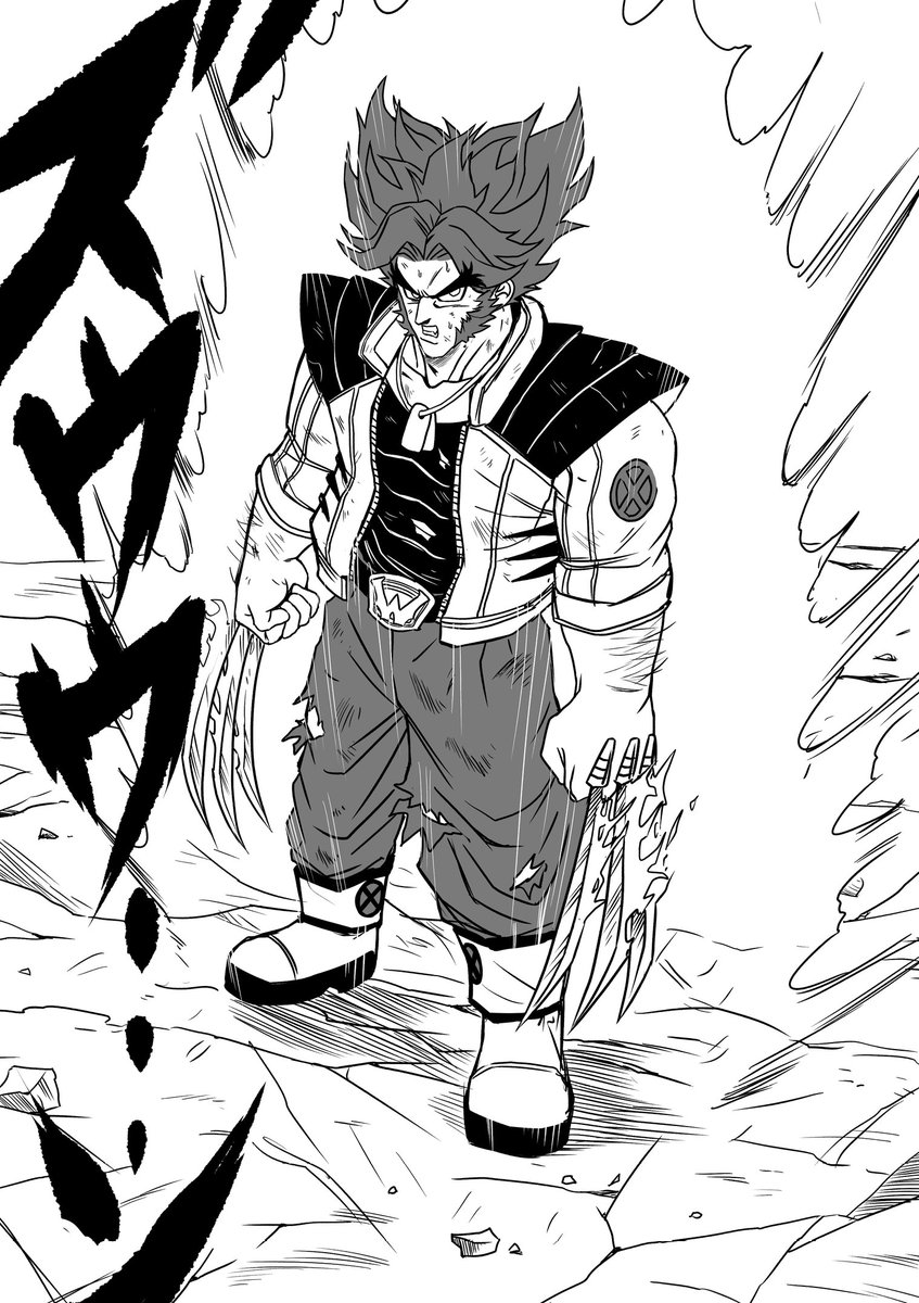 AutonomousInque's tweet photo. You see, Magneto. You're not dealing with the average mutant...

In Marvel Rivals, Logan goes super saiyan. So I did this for fun

Obviously inspired by Akira Toriyama's art of Goku.
#wolverine #marvelrivals #logan #dragonball https://t.co/UCKcXZgWIi