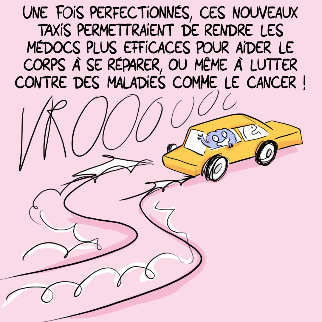 CNRS_Alsace's tweet image. 🗨️𝗕𝗗𝑒́𝑐𝑜𝑢𝑣𝑟𝑜𝑛𝑠 CORELMAG 12/13
Concevoir des taxis à protéines pour (dé)livrer des médicaments avec précision : un défi relevé par l&apos;@IPCMSlab !
Découvrez ce projet en BD
1 jour = 1 vignette @AgenceRecherche @CNRS @CNRSchimie 
#SAPSCNRS #sante #chimie #materiaux