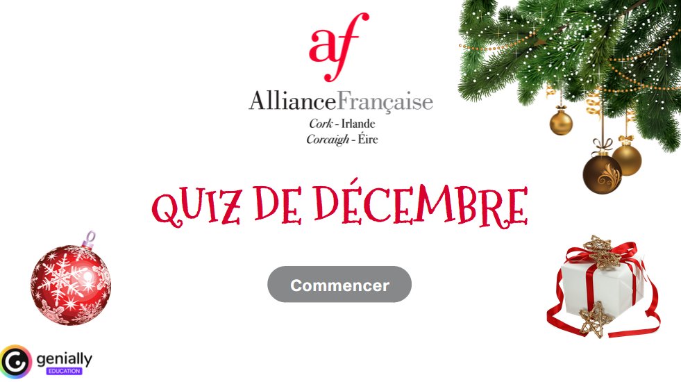 Have you tried our free #French quiz about #Christmas? 
🎅🎄
👉alliancefrancaisecork.com/Quiz-in-French…
