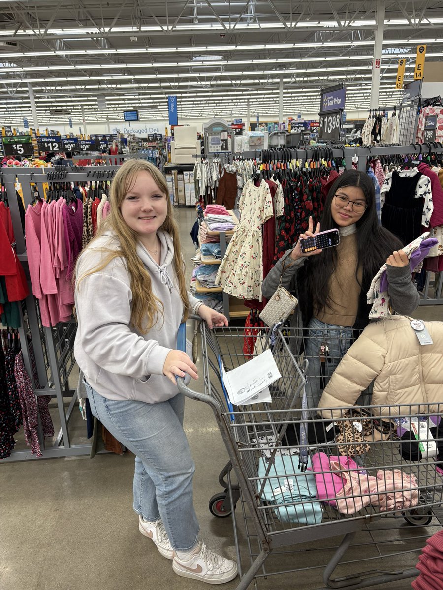 Thank you to the DECA members that participated in our annual Salvation Army Angel Tree shopping trip at Walmart. We adopted 2 angels in our local community. <a href="/DrJohnAsh/">John Ash</a> <a href="/CMSAPNichols/">Allen Nichols</a> <a href="/decatn/">Tennessee DECA</a>