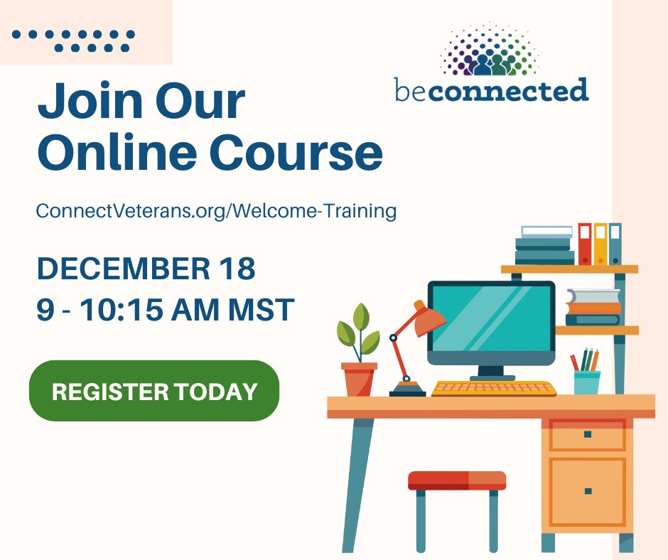 AzCoalition's tweet image. Attention all military &amp;amp; veteran supporters! 💚Join our “Welcome to Be Connected” no-cost virtual training to expand your skills in assisting Arizona’s service members &amp;amp; veterans. Sign up today  connectveterans.org/welcome-traini… #AZVeterans #ServiceMember #MilitaryFamilies #SupportNetwork