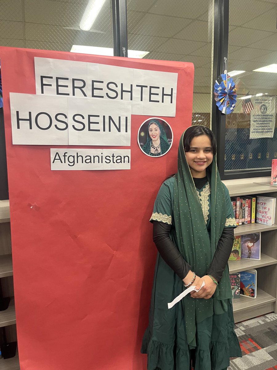 imedrena's tweet photo. @ljhpatriots celebrated in our beautifully diverse cultural make-up today with our International Showcase Living Museum depicting key cultural figures from our most prominently represented countries. What a great event! #proud2bljh #risdweareone https://t.co/uYeMMARFzi