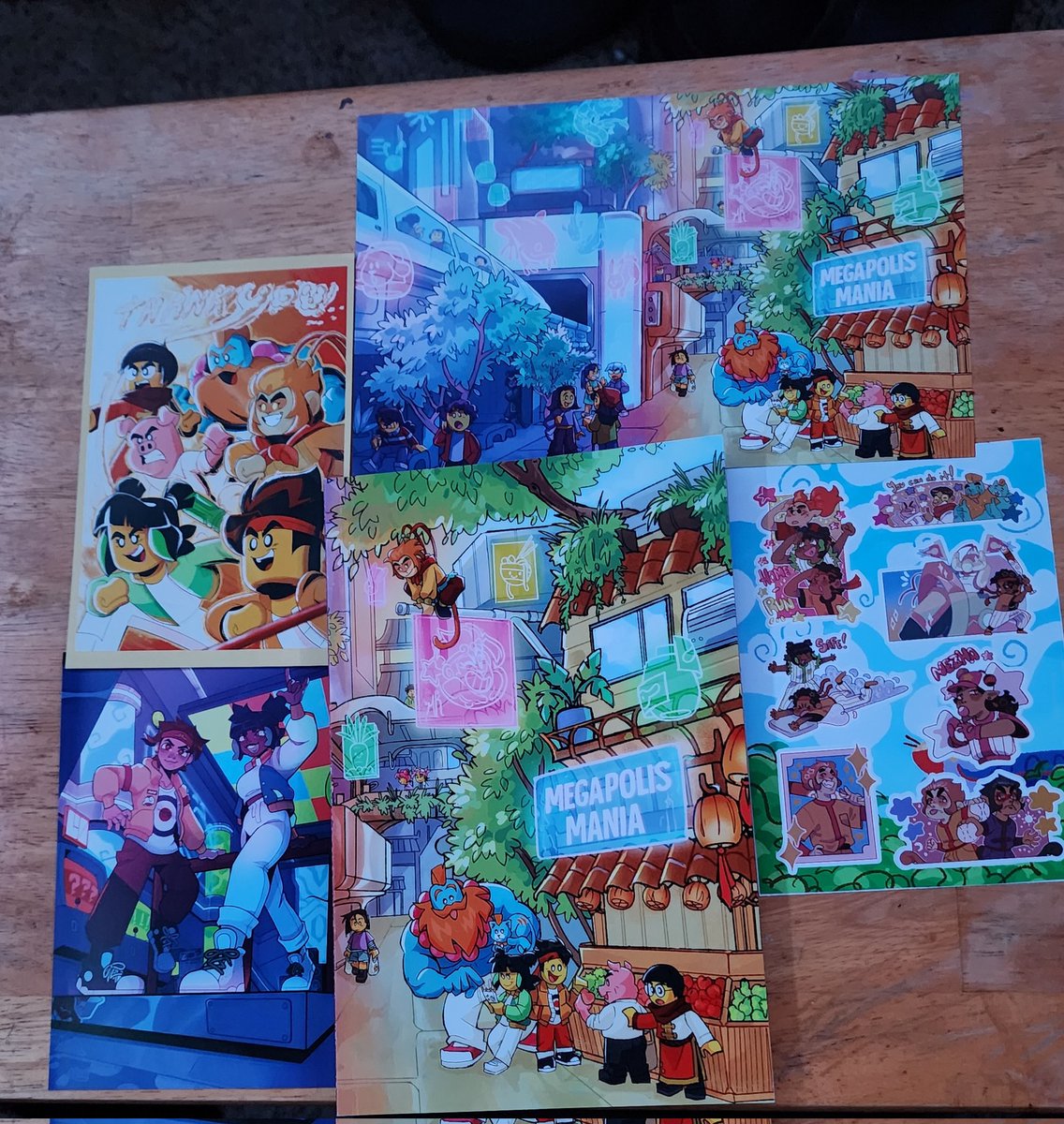 Just received my order from <a href="/LMKFanzine/">Megapolis Mania 🎆</a>. Everything looks amazing, Thank you to the whole team.