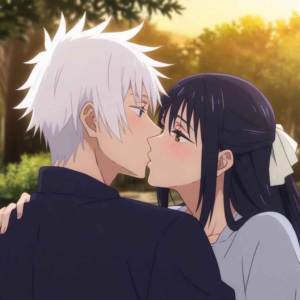 ayaka3148's tweet photo. Utahime kisses Gojo

#gojohime #utahime #gojo #jujutsukaisen #jjk #PixAI https://t.co/wo86hqaqDo