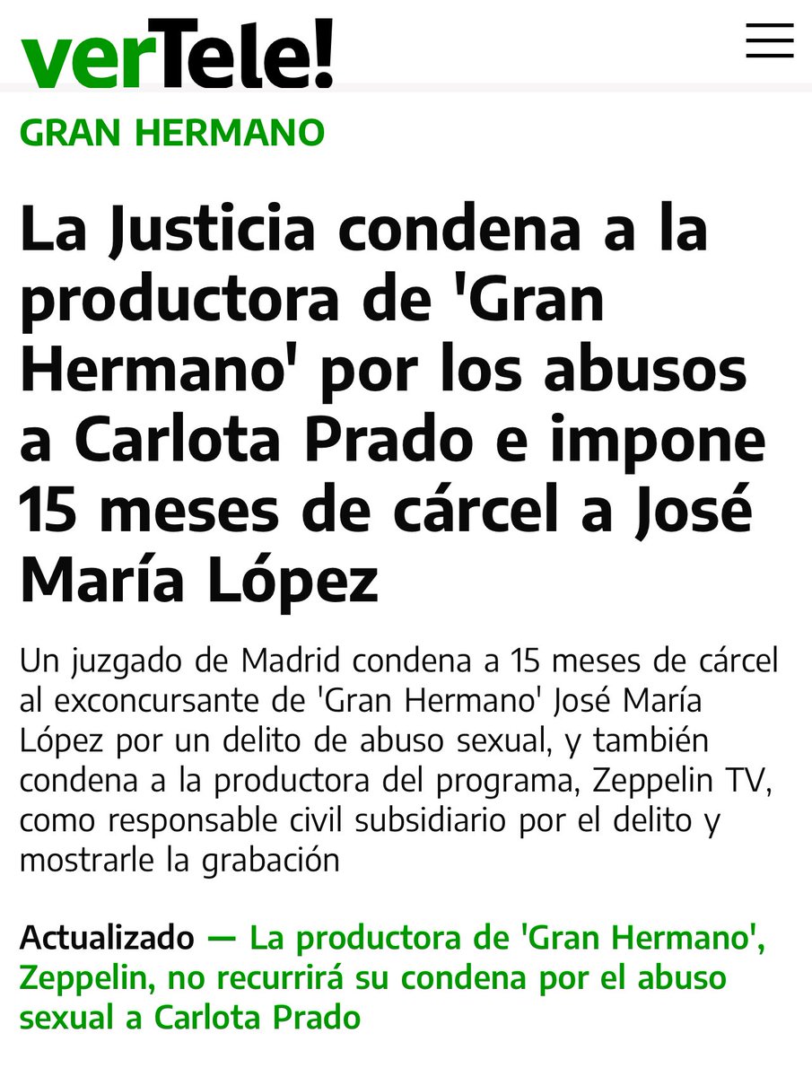 camposborre's tweet photo. NO OS OLVIDEIS QUE LA JUSTICIA LO HA DICHO, SOIS CULPABLES DEL DELITO DE OMISIÓN EN UN ACTO DE ABUSO 
Las marcas que os dan de comer NO me representan
#GHApagon https://t.co/LT9QdxNMuk