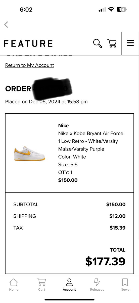 Jacksonchoi84's tweet photo. @SOLELINKS Just got order confirm on Feature drawing https://t.co/fKdx2TkfTp